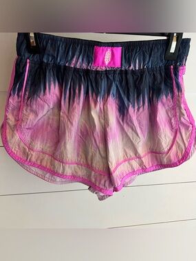 FP Movement by Free People Pink Ombre Tie-Dye Athletic Shorts Size Small
